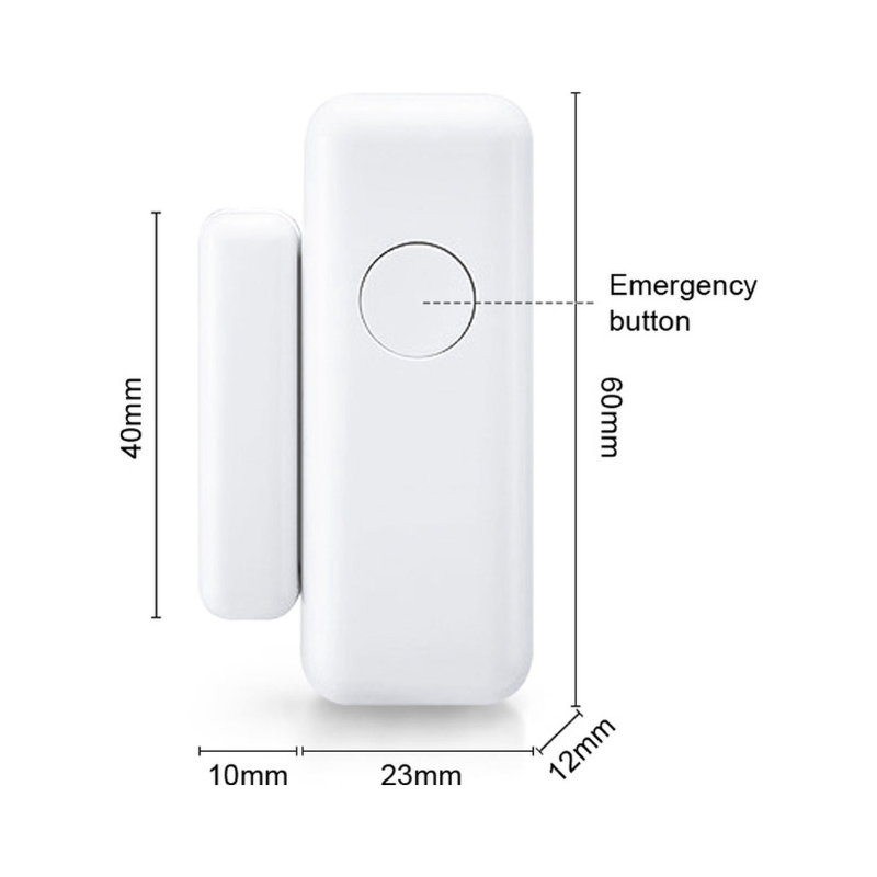 Sensor de puerta/ventana – Paquete B a D